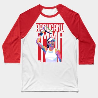 Emma Raducanu Pop Art Baseball T-Shirt